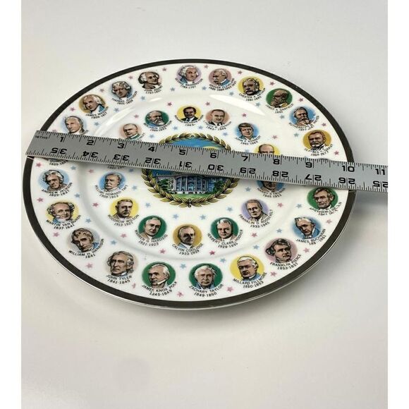 Vtg Presidents of the United States Plate Gerald Ford  Made In Japan Capsco RARE - Picture 4 of 4